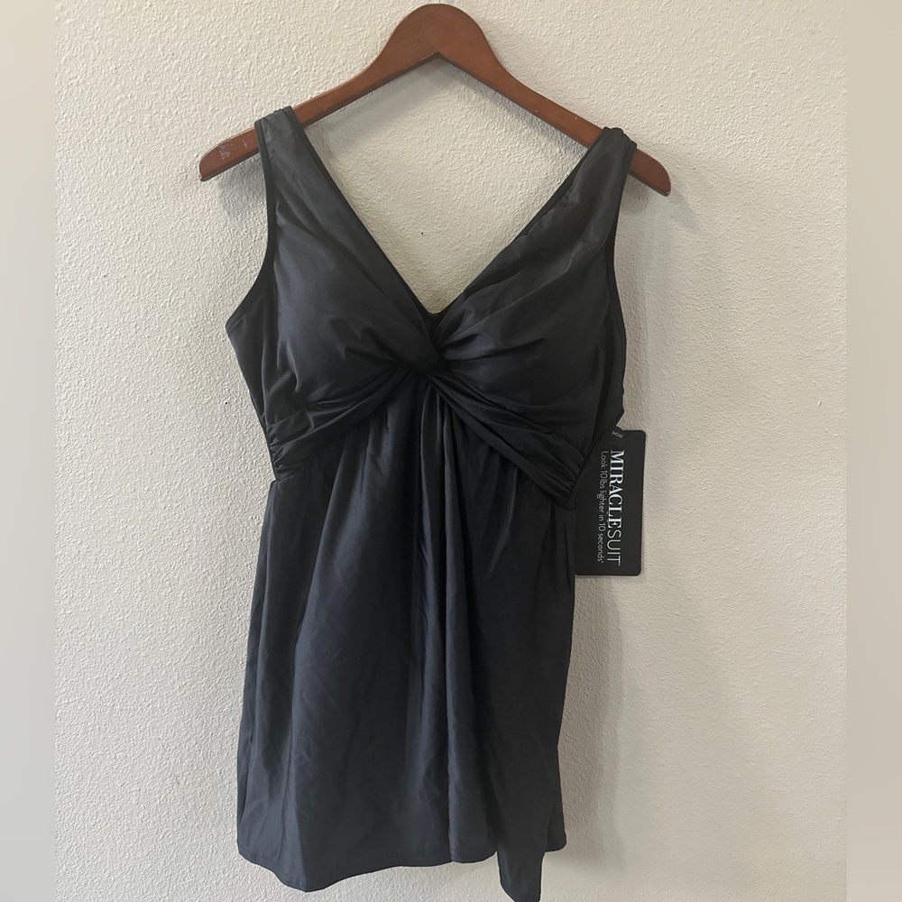 MiracleSuit Marais Swim Dress Swimsuit - Picture 3 of 10